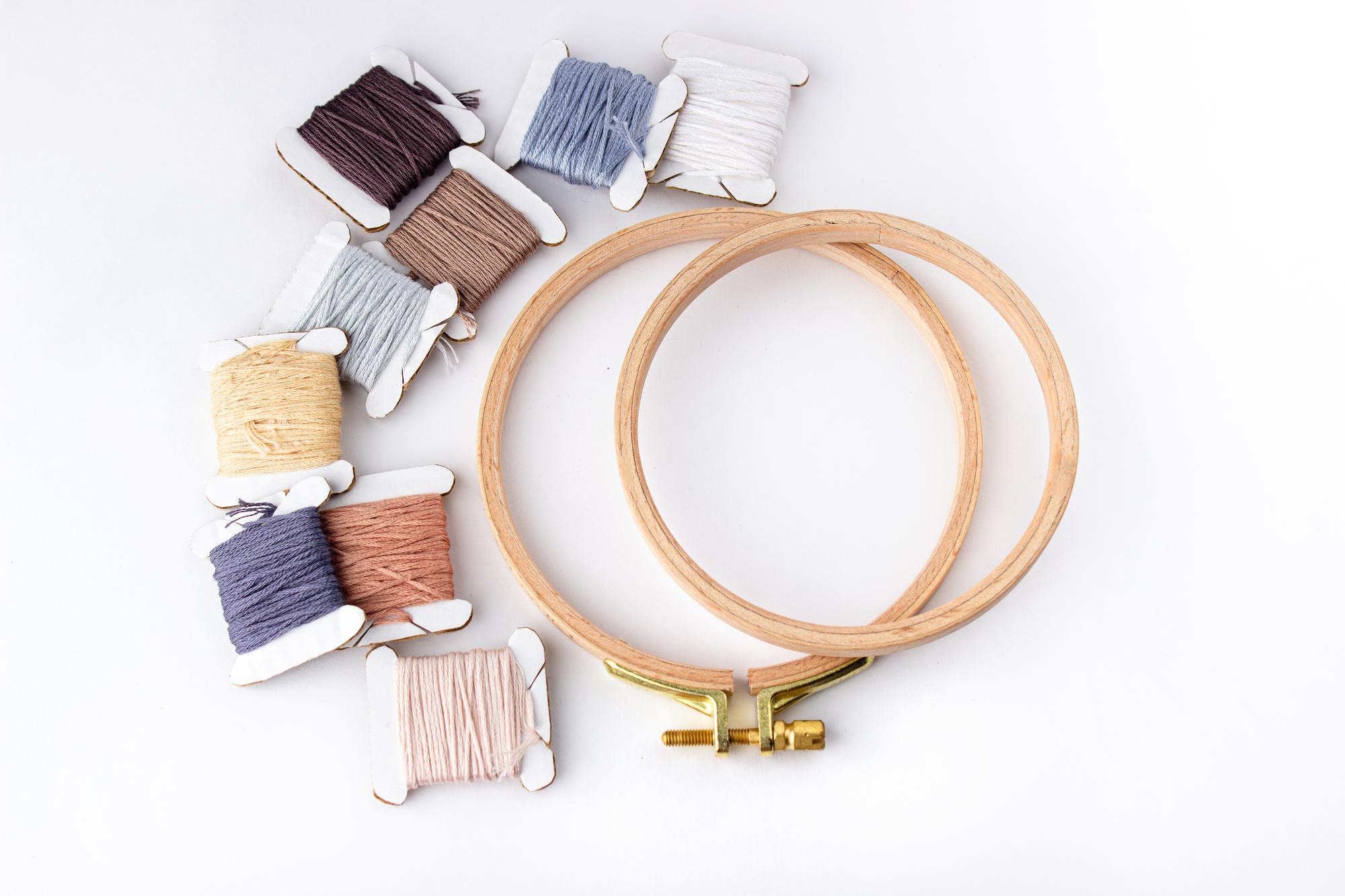 Kit corso con telaio e filati